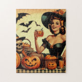 Puzzle Épingle vintage d'Halloween (Vertical)