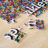 Puzzle Épingles Colorés Ajouter Un Nom Difficile (Côté)