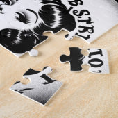Puzzle Épinglettes de baisers rétro (Côté)