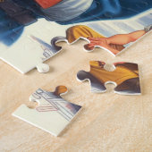 Puzzle Épiningle d'avion vintage (Côté)