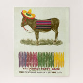 Puzzle Éplucher la queue sur l'âne (Vertical)