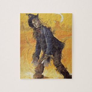 Puzzle Épouvantail du Magicien d'Oz, Contes de fées vinta