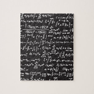 Puzzle Équations mathématiques du tableau noir
