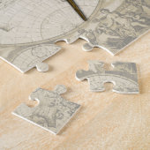 Puzzle Équerre et Compas Maçonniques (Côté)
