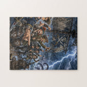 Puzzle Équipage de pirate dans la tempête (Horizontal)