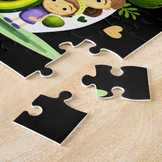 Puzzle Équipe d'Avocado (Côté)