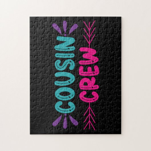 Puzzle Équipe de Cute Cousin (Vertical)