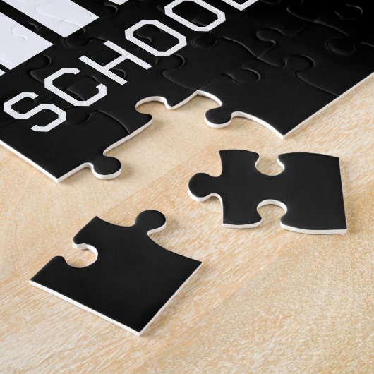 Puzzle Équipe de lutte AJOUTER TEXTE École Varsity Lutteu (Côté)