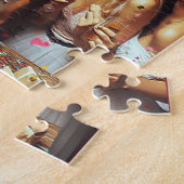 Puzzle équipe de mariée (Côté)