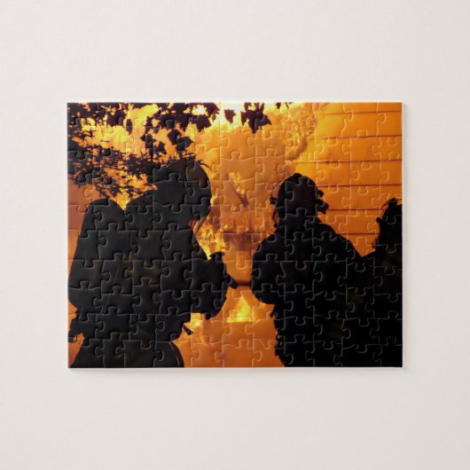 Puzzle Équipe de pompiers (Horizontal)