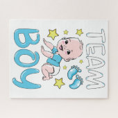 Puzzle Équipe de révélation de genre Jeu de fêtes de garç (Horizontal)