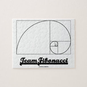 Puzzle Équipe Fibonacci (spirale de Fibonacci)