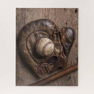 Puzzle Équipement de base-ball vintage