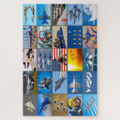 PUZZLE ÉQUIPES AMÉRICAINES DE DÉMONSTRATION AÉRIENNE "MON (Vertical)