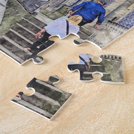 Puzzle équitation à Porto- Portugal (Côté)