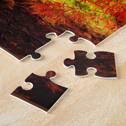 Puzzle Érable japonais à l'automne Automne Orange Challen (Côté)