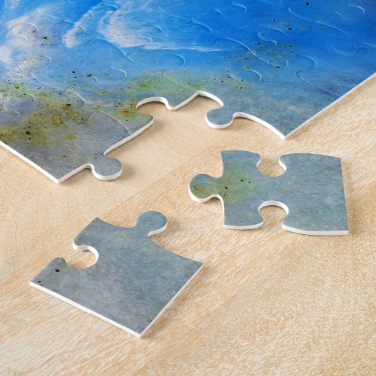 Puzzle Éruption volcanique (Côté)