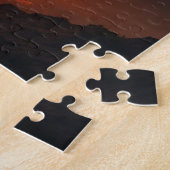 Puzzle Éruption volcanique avec lave (Côté)