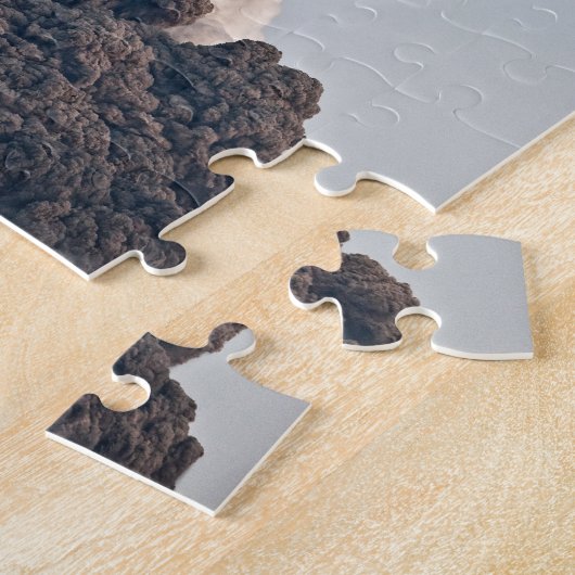 Puzzle Éruption volcanique d'Eyjafjalljokull (Côté)