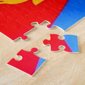 Puzzle Érythrée - Drapeau érythréen - (Côté)