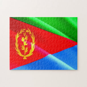 Puzzle Érythrée - Drapeau érythréen -