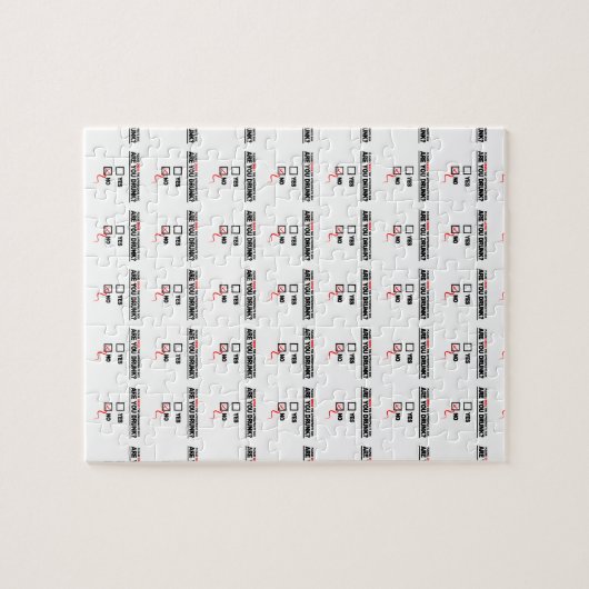 Puzzle Es-tu saoul ? (Horizontal)