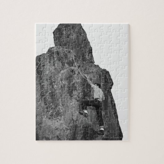 Puzzle Escalade de roche d'homme (Vertical)