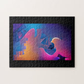 Puzzle Escalade la tour de rêve art numérique abstrait (Horizontal)