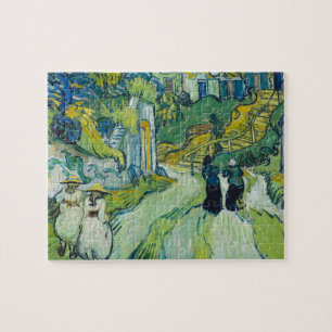 Puzzle Escalier à Auvers par van Gogh :
