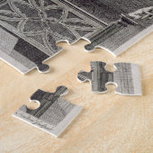 Puzzle Escalier à la colline de fraise, gravée par J. (Côté)