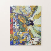 Puzzle Escalier d'Auvers par Vincent Van Gogh (Vertical)
