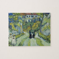 Escalier de Van Gogh à Auvers Paysage Artistique