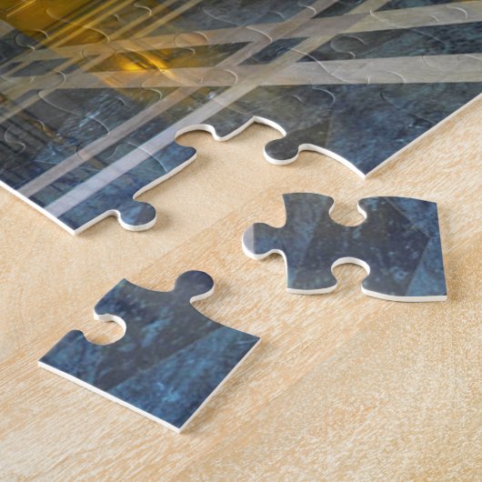 Puzzle Escalier Émergent Floride. (Côté)