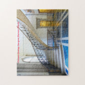 Puzzle Escalier Émergent Floride. voeux de Noël (Vertical)