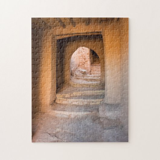 Puzzle Escalier en terre rugueuse (Vertical)