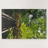 Puzzle Escalier forestier Nature Automne (Horizontal)