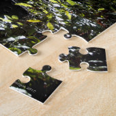 Puzzle Escalier/sentier piéton rustiques dans la forêt, (Côté)