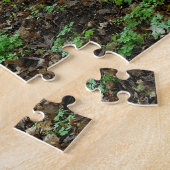Puzzle Escaliers en bois à travers la forêt (Côté)