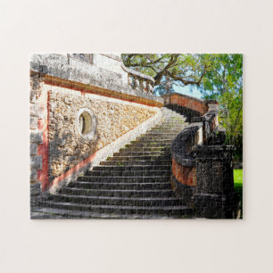 Puzzle Escaliers Viscaya Miami Floride.