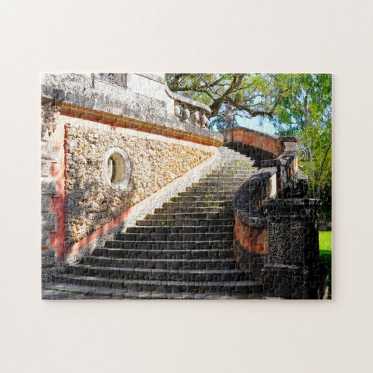 Puzzle Escaliers Viscaya Miami Floride. (Horizontal)