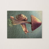 Puzzle Escargot sur le champignon (Horizontal)