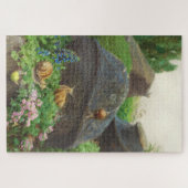 Puzzle Escargots dans un jardin de rochers (par H.A. Bren (Horizontal)