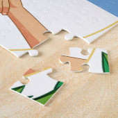 Puzzle Escudo De Argentine - manteau des bras de (Côté)