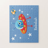Puzzle Espace Alien personnalisé (Vertical)