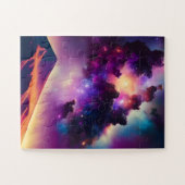 Puzzle Espace extérieur nuage galactique astronomie paysa (Horizontal)