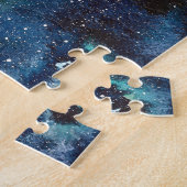 Puzzle Espace extra-atmosphérique Bleu Nebula Galaxie Aqu (Côté)
