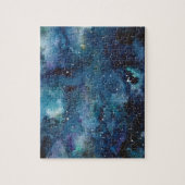 Puzzle Espace extra-atmosphérique Bleu Nebula Galaxie Aqu (Vertical)