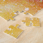 Puzzle Espace futuriste, arrière - plan nébuleux étoilé. (Côté)