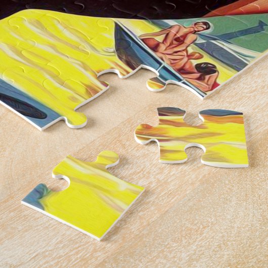 Puzzle Espace vintage (Côté)