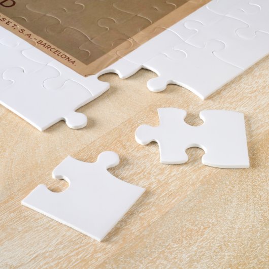 Puzzle Espagne - Affiches Vintage voyage (Côté)